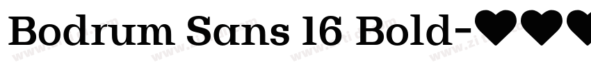 Bodrum Sans 16 Bold字体转换 Bodrum Sans 16 Bold字体转换